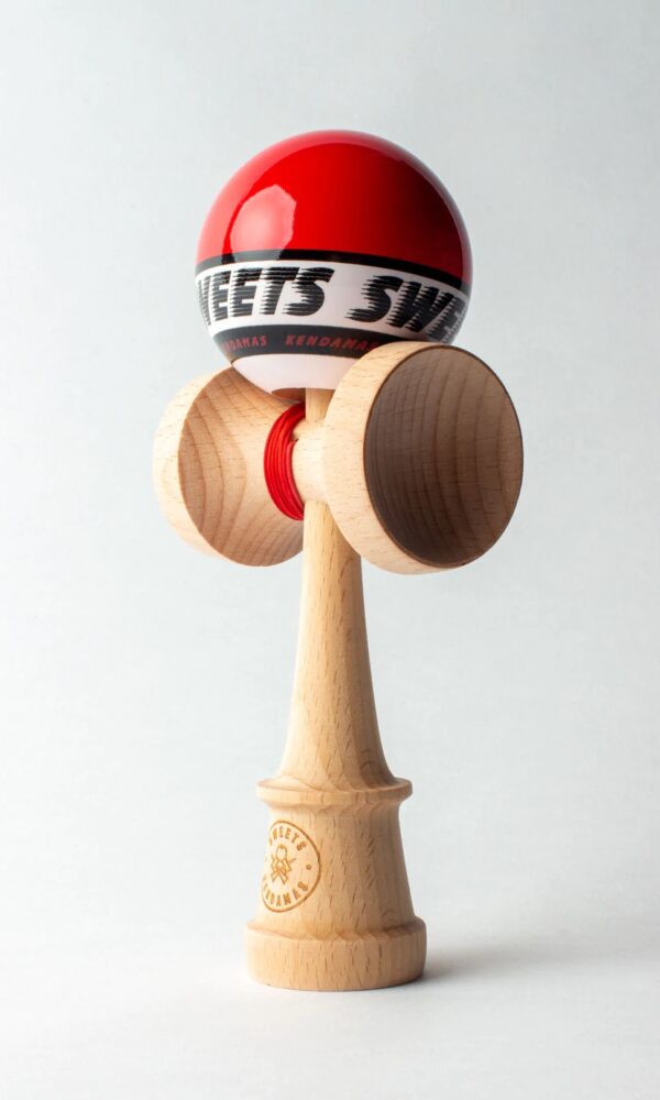 Kendama USA Kaizen Half Split Kendamas Sticky Rubberized Silk Paint &  Extras Included (Orange)